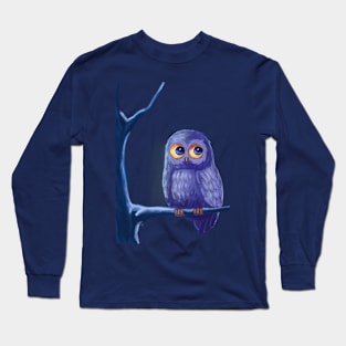 A winter owl Long Sleeve T-Shirt